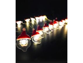 Гирлянда Дед Мороз 20 LED 2м