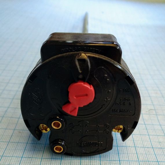 Терморегулятор для бойлера RTS 16A з захистом Thermowatt(Італія) | Зображення 1