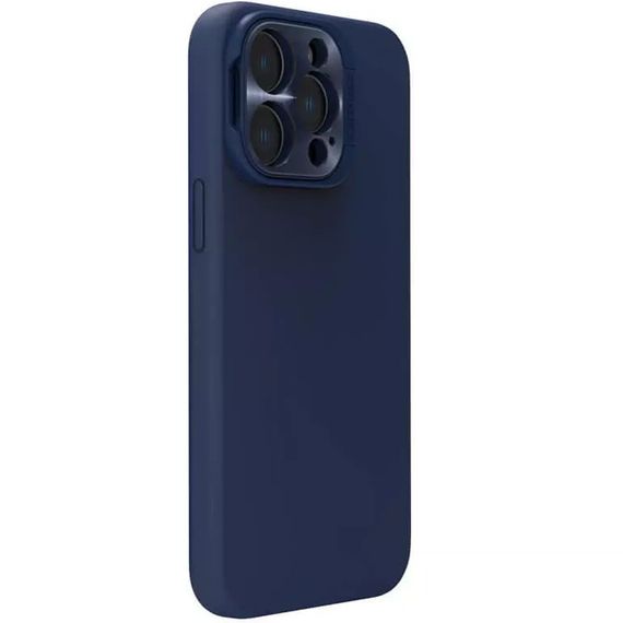 Чохол Silicone Nillkin LensWing Magnetic для Apple iPhone 15 Pro (6.1") Синій / Blue | Зображення 1