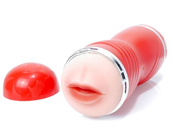 Мастурбатор з двома входами OYO - Double Pump RED, YQM-205 RED Sex Aura | Зображення 6