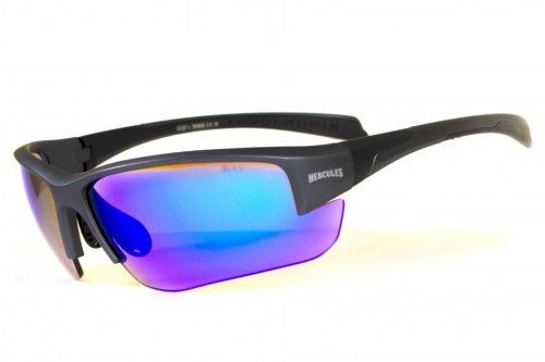 Окуляри фотохромні (захисні) Global Vision Hercules-7 Photochromic Anti-Fog (G-Tech™ blue), фотохромні дзеркальні сині | Зображення 6