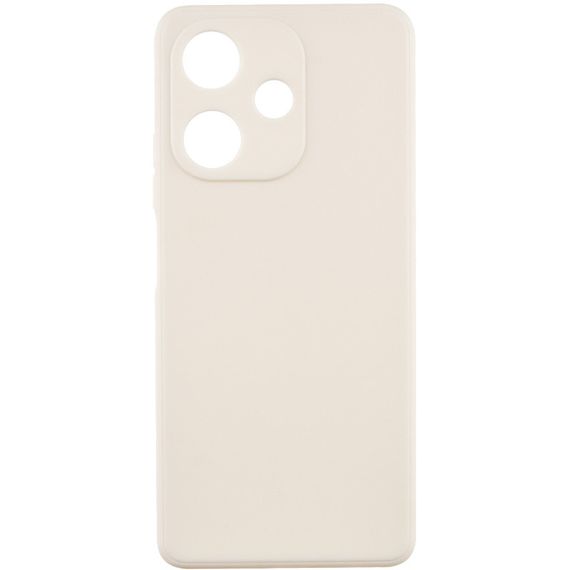 Силиконовый чехол Candy Full Camera для Infinix Hot 30 Play Бежевый / Antique White