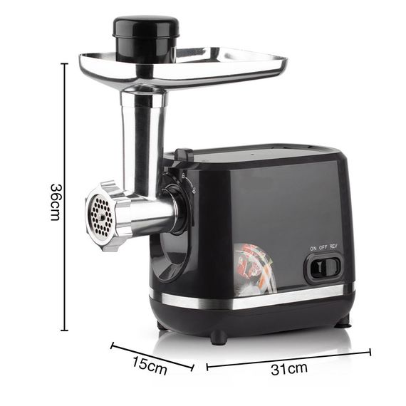 Мясорубка бытовая электрическая с функцией реверса XPRO R3395 1200 Вт серая (41314-3395_1318) | Зображення 3