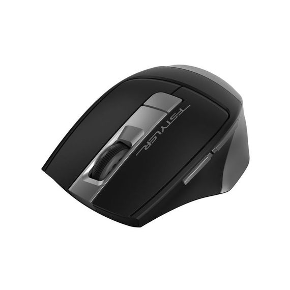 Миша бездротова безшумна A4Tech Fstyler FG35S (Grey), USB, колір чорний+сірий | Зображення 2