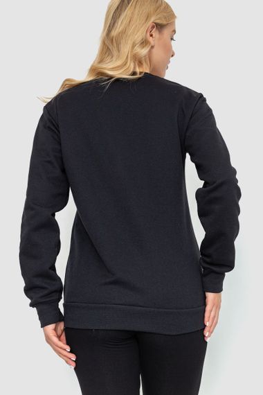 Світшот жіночий, колір чорний, 238R57162 | Зображення 3