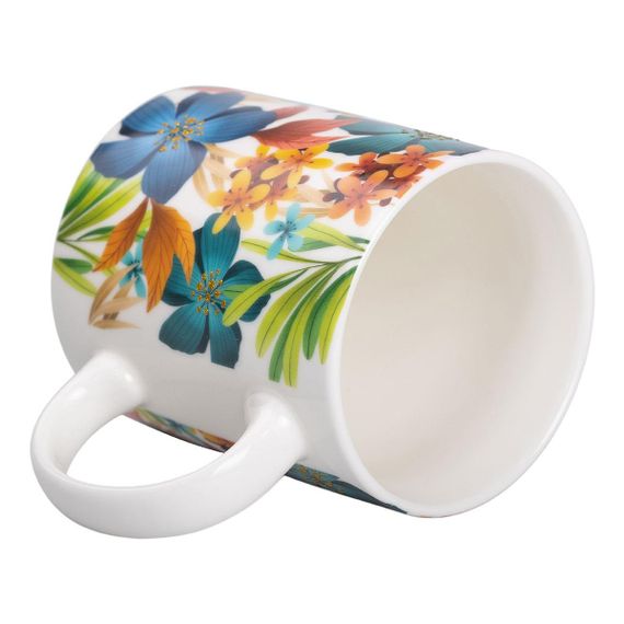 Кружка порцелянова з малюнком 400 (мл) для чая та кави RX-N240472BL | Зображення 2