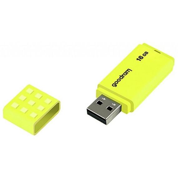 Flash Drive Goodram UME2 16 GB (UME2-0160Y0R11) Yellow | Зображення 1