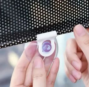 Рулонная солнцезащитная шторка на пластиковые окна 45*125 см, Черная