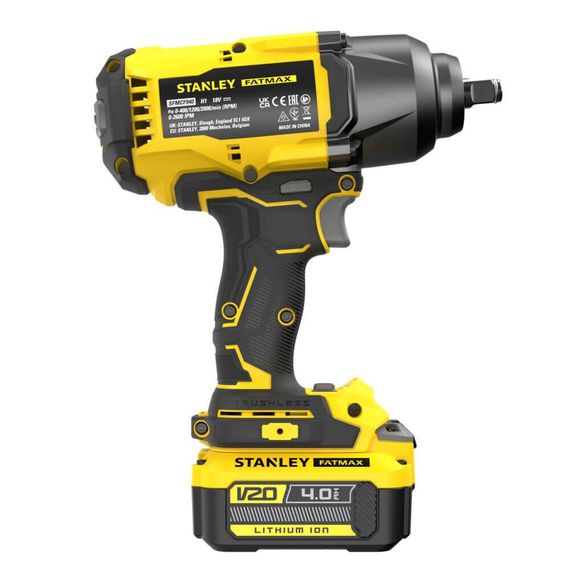 Гайковерт ударный аккумуляторный STANLEY FATMAX SFMCF940M1 | Зображення 5