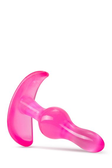 Анальний плаг B YOURS CURVY ANAL PLUG PINK, Рожевий | Зображення 3