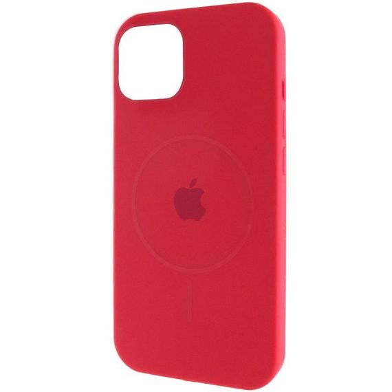 Чохол Silicone Case Full Protective (AA) with MagSafe для Apple iPhone 11 (6.1") Червоний / Deep Red