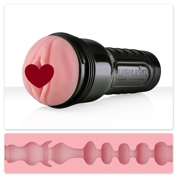 Мастурбатор-вагіна Fleshlight Pink Lady Mini-Lotus Нова текстура Sex Aura