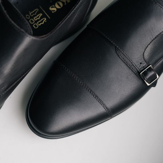 Коричневі чоловічі монки Ікос 42 розмір - справжній чоловічий стиль! | Зображення 4