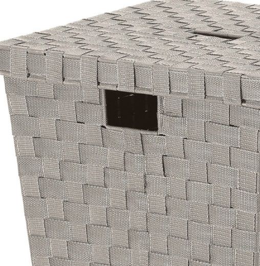 Кошик для білизни Kela Alvaro 24569 40х40х52 см сріблясто-сіра | Зображення 1