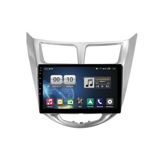 Штатна магнітола серії QIV Q1 під Hyundai Solaris 1 Verna, i-25, Accent 2010-2016 (Dodge Attitude 2011-2014)