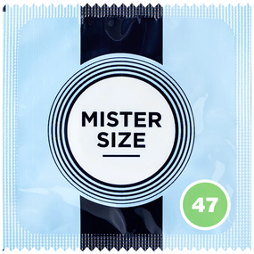 Презервативи різного розміру Mister Size, 47мм