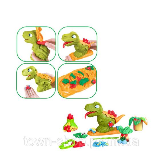 Набор для лепки с тестом "Dino Max" Lovin 41173 | Зображення 4