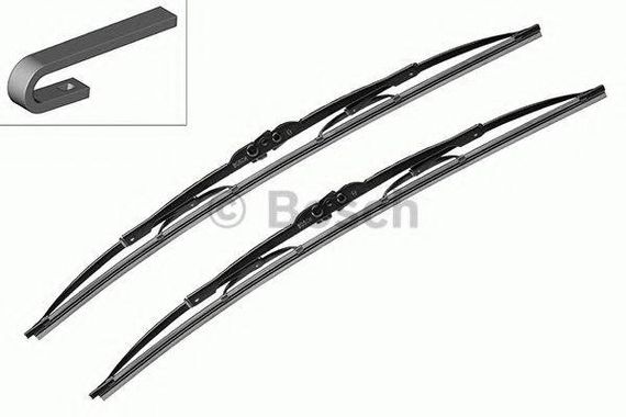 Щітка склоочис. 500500 TWIN 500 (вир-во Bosch) BOSCH 3397118560 на GAZ GAZELLE c бортовой платформой/ходовая часть