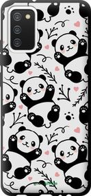 Чохол на Samsung Galaxy A02s A025F Панди "4318b-2203-2448"
