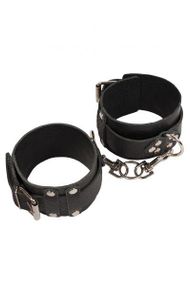Оковы Leather Dominant Leg Cuffs, Black кожа sexstyle