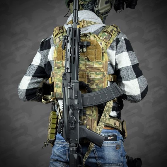 Ремінь збройовий триточковий RAGNAROK "Hel" Gen.II carbine Піксель | Зображення 7
