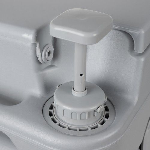 Портативный кемпинговый туалет Trizand 24498 туристический до 150 кг | Зображення 2