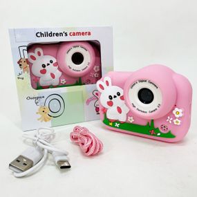 Дитячий фотоапарат M03 PINK RABBIT DR-99