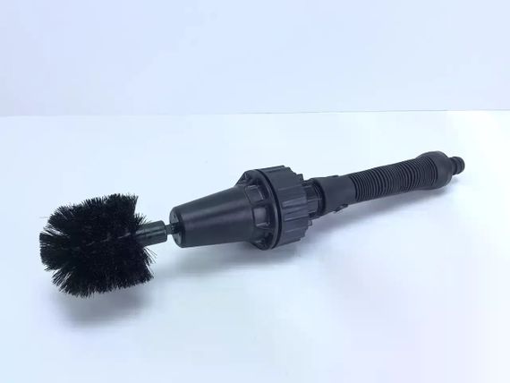 Щетка Brush Hero на шланг для мойки авто и уборки • Водяная насадка-щетка для колес, дисков, велосипеда, плитки и садовой мебели | Зображення 3