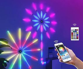 Эффектный светильник Фейерверк 28Key Kit BT ∙ Светомузыка с пультом и Bluetooth