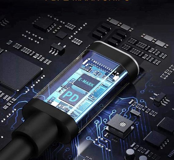 Кабель для зарядки ноутбука HP Type-c female to 7.4*5.0/7.4*0.6 HP (с иглой) | Зображення 2