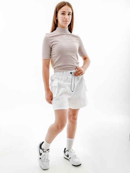 Футболка Nike W NSW ESSNTL RIB MOCK SS TOP | Зображення 3