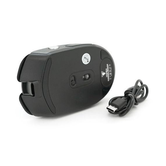 Мышь беспроводная JEDEL WH104.1200-1600DPI, 2.4GHZ + Bluetooth 5.0, Black, Box | Зображення 3