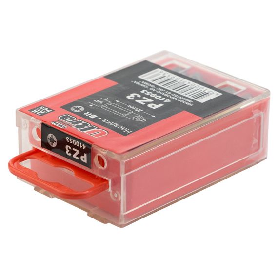 Набір біт Ultra PZ3×25мм 1/4" 25шт S2 (пласт кейс) 4010602 | Зображення 4