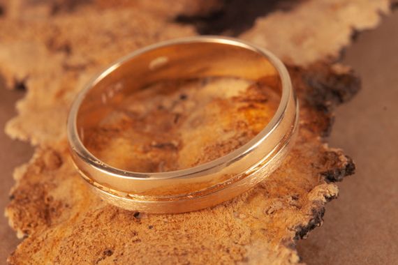 Обручальное кольцо из желтого золота 15 | Зображення 3