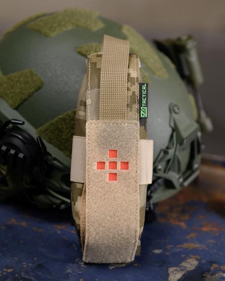 Підсумок для турнікета на систему MOLLE тактичний тримач для кровоспинного джгута аптечний підсумок піксель | Зображення 1