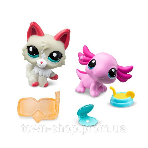Игровой набор "Удивительные Девы" Littlest Pet Shop 00527 аксессуары и 2 фигурки | Зображення 1