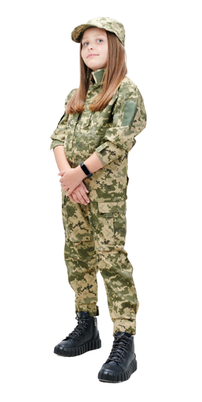 Військова форма ЗСУ дитяча ARMY KIDS камуфляж Піксель | Зображення 3