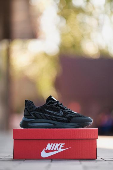 Кросівки чоловічі Nike «Full Black» | Зображення 9