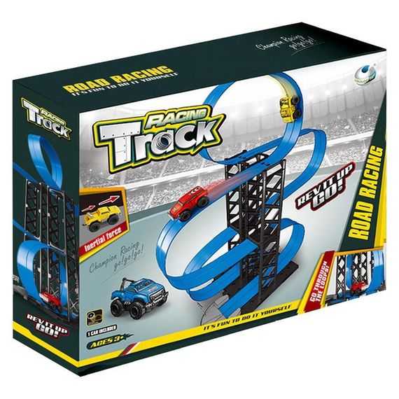 Интерактивный трек с инерционной машинкой SHT 088-7 (1CAR) Blue | Зображення 3