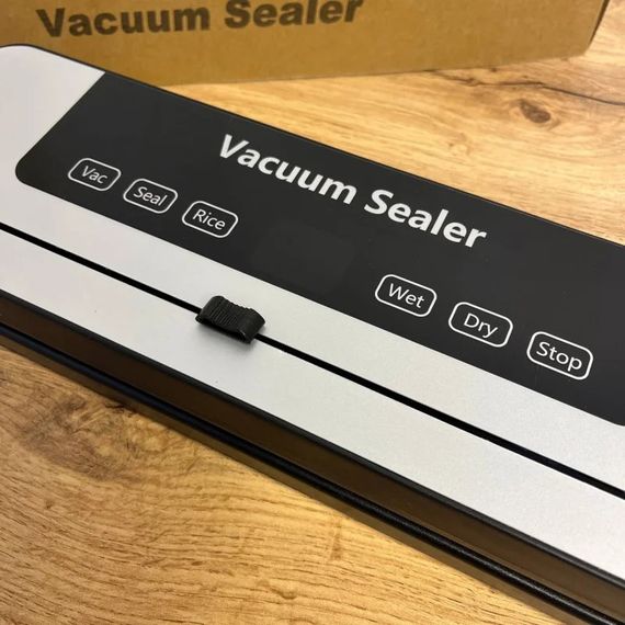 Вакуумний пакувальник для продуктів Vacuum Sealer + вакуумні пакети 10 штук | Зображення 4