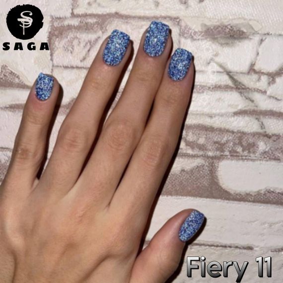 Світловідбиваючий гель-лак SAGA 11 Fiery 9мл | Зображення 6