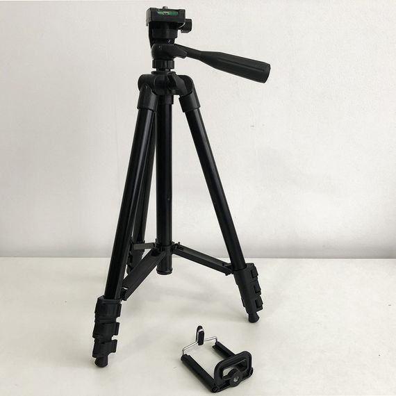Штатив для телефона и фотоаппарата Tripod 3120 PRO портативный трипод 0,35-1.02м высота | Зображення 6