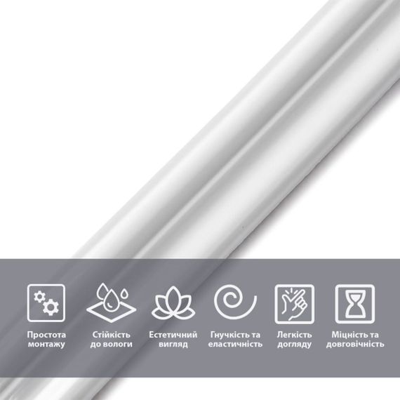 Молдинг 5000х30х9,5 мм Білий SW-00002675 | Зображення 3