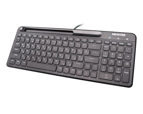 Дротова клавіатура Maxxter KB-01B-UA | Зображення 1