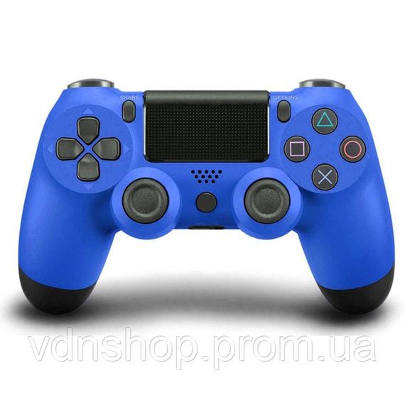 Джойстик DOUBLESHOCK для PS 4, бездротовий ігровий геймпад PS4/PC акумуляторний джойстик. Колір синій BM-68 | Зображення 5