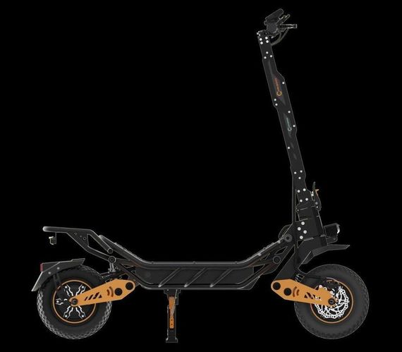 Электросамокат CRUZZER G-Vagen 2×1500W 60V 20Ah до 75 км/ч премиум электроскутер с LCD дисплеем | Зображення 4