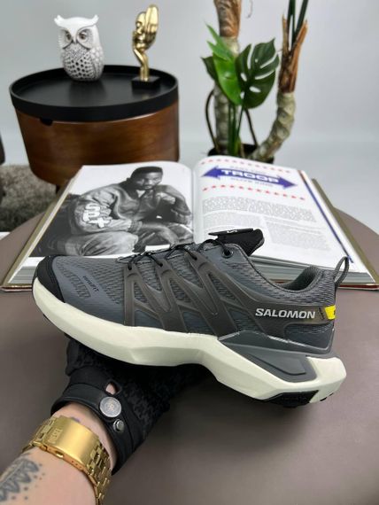 Чоловічі кросівки Salomon XT Pu_Re Advanced Grey White , В'єтнам 42 26.5 | Зображення 3