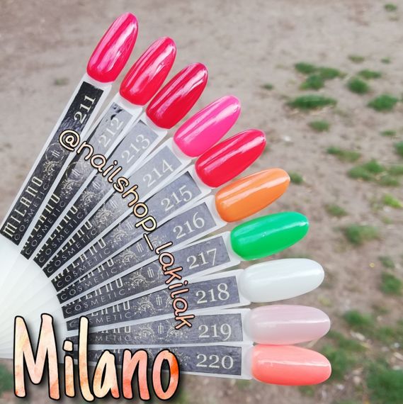 Гель-лак Milano 217 8мл | Зображення 4
