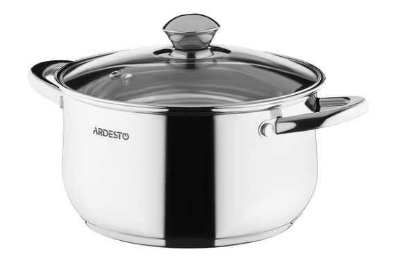 Набор посуды Ardesto Gemini Gourmet Varese, 6 пред.,  нержавеющая сталь (AR1906PS) | Зображення 1