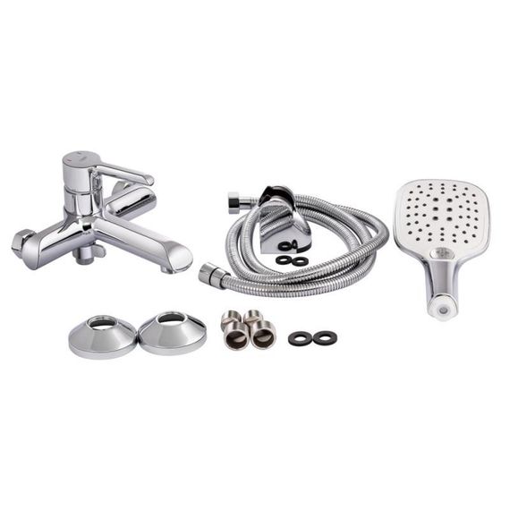 Смеситель для ванны Qtap Grand (c душевым гарнитуром) QTGRACRM006 Chrome | Зображення 7
